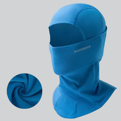 BALACLAVA MOTORCYCLE | ST. PETERSBURG - BLUE / 56CM x 62CM / POLYESTER & COTTON